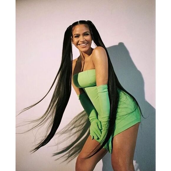 NWT Miscreants London Cupid Mini Dress With Gloves In Green UK 12 US 8 - Picture 3 of 10